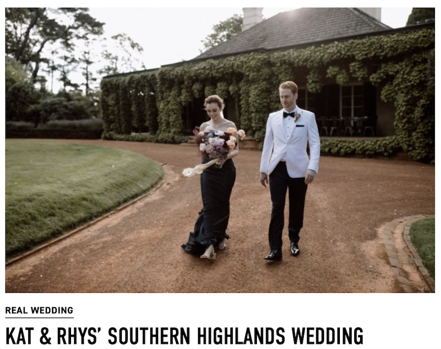 Hello May Kat + Rhys Bendooley Estate Wedding